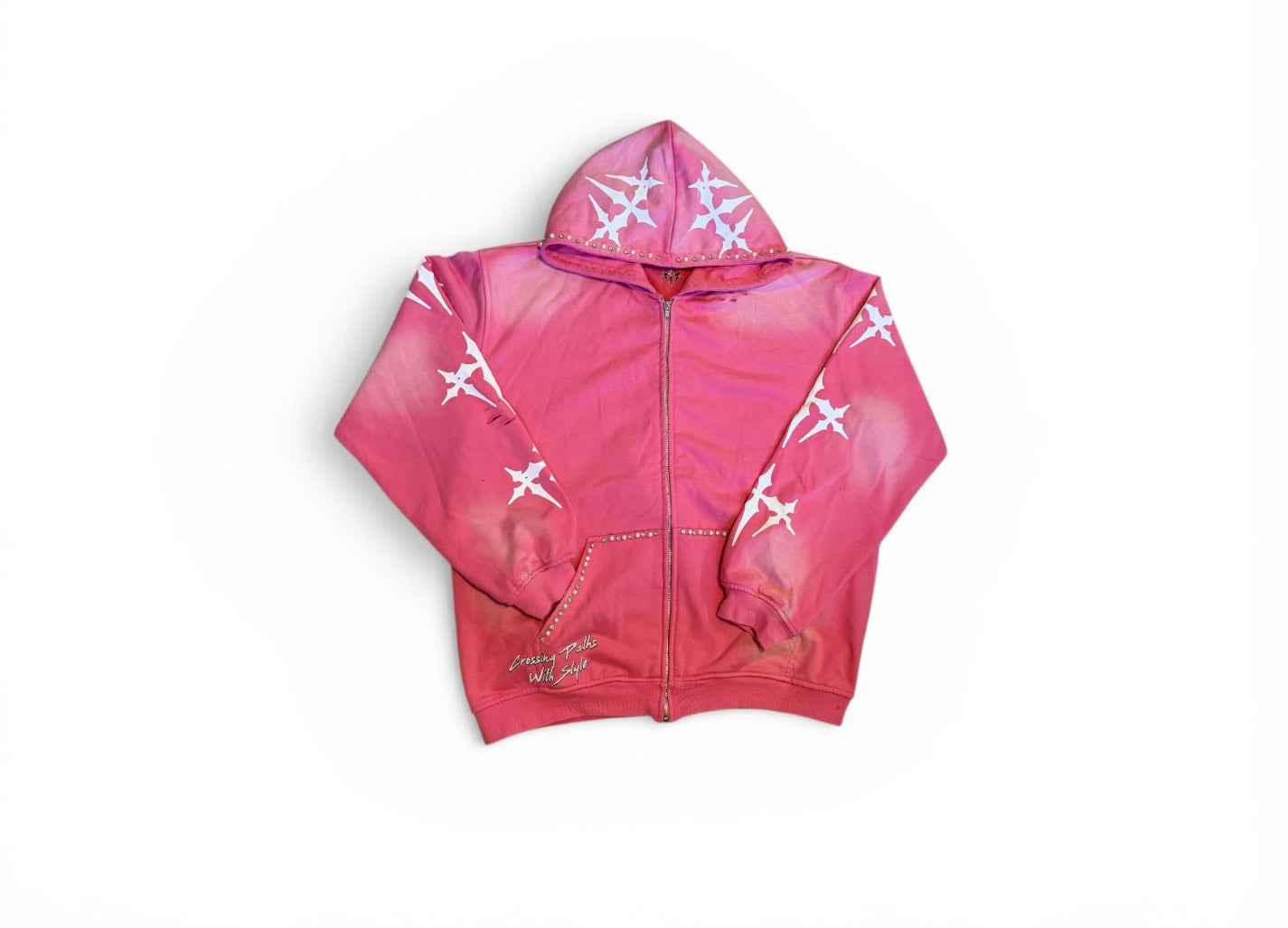 PINK ''crossing paths with style'' hoodie